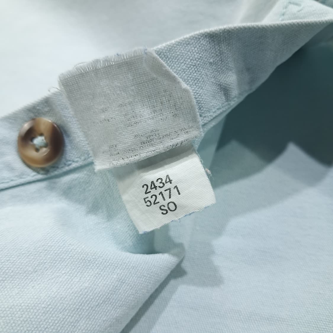 CL695 XL 파타고니아 00s 홍콩판 듀얼포켓 스카이블루 셔츠 상품이미지6