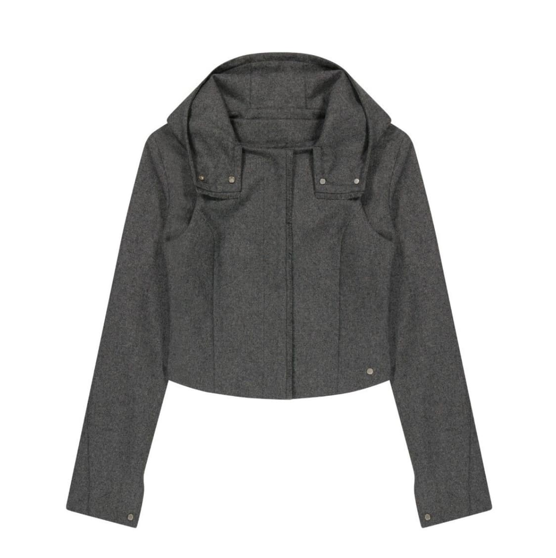 [오호스] 레이어드 볼레로 울 자켓  *한로로 착용 모델 상품이미지1