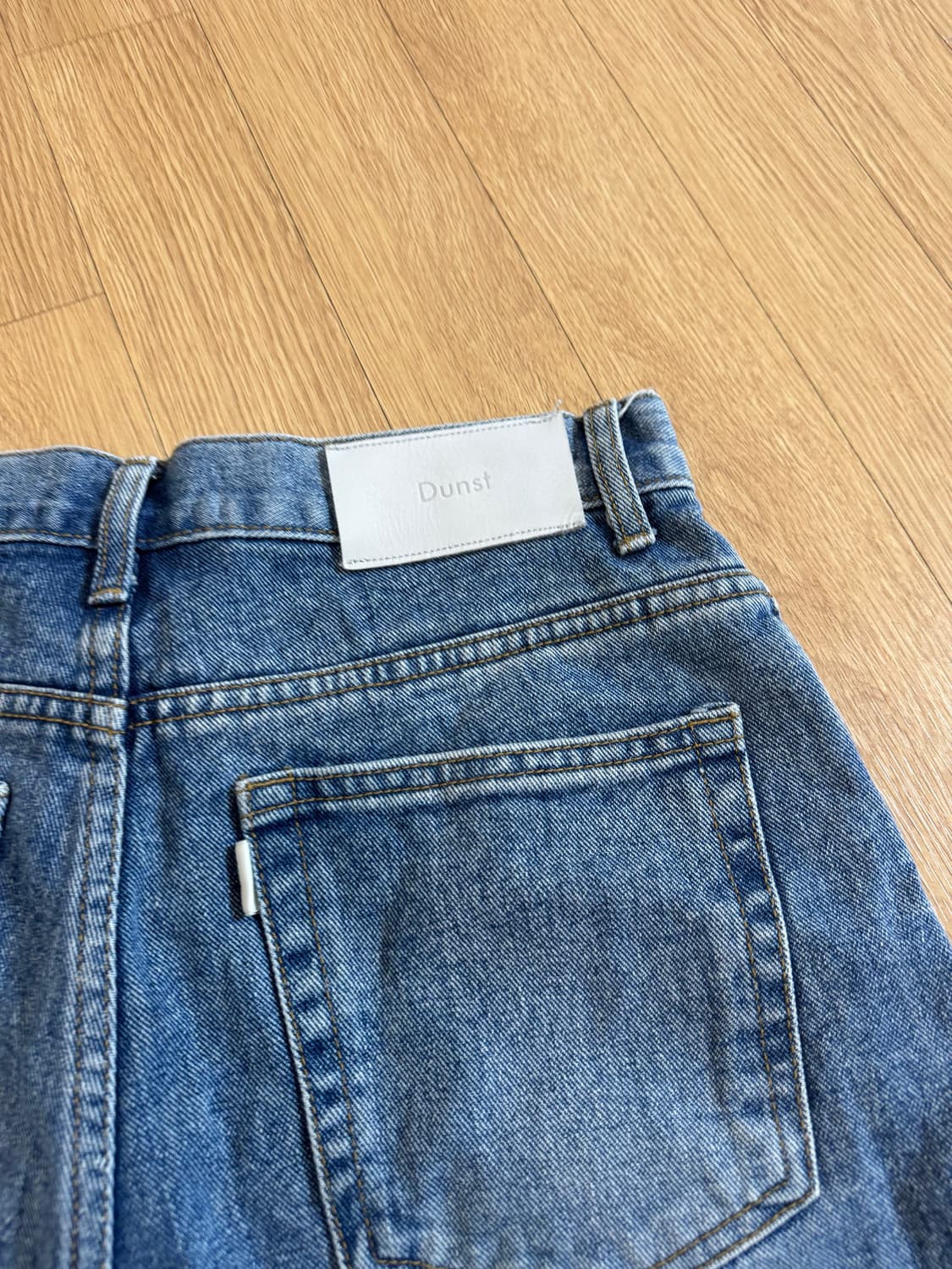 던스트 로우 엣지 데님 쇼츠 상품이미지8