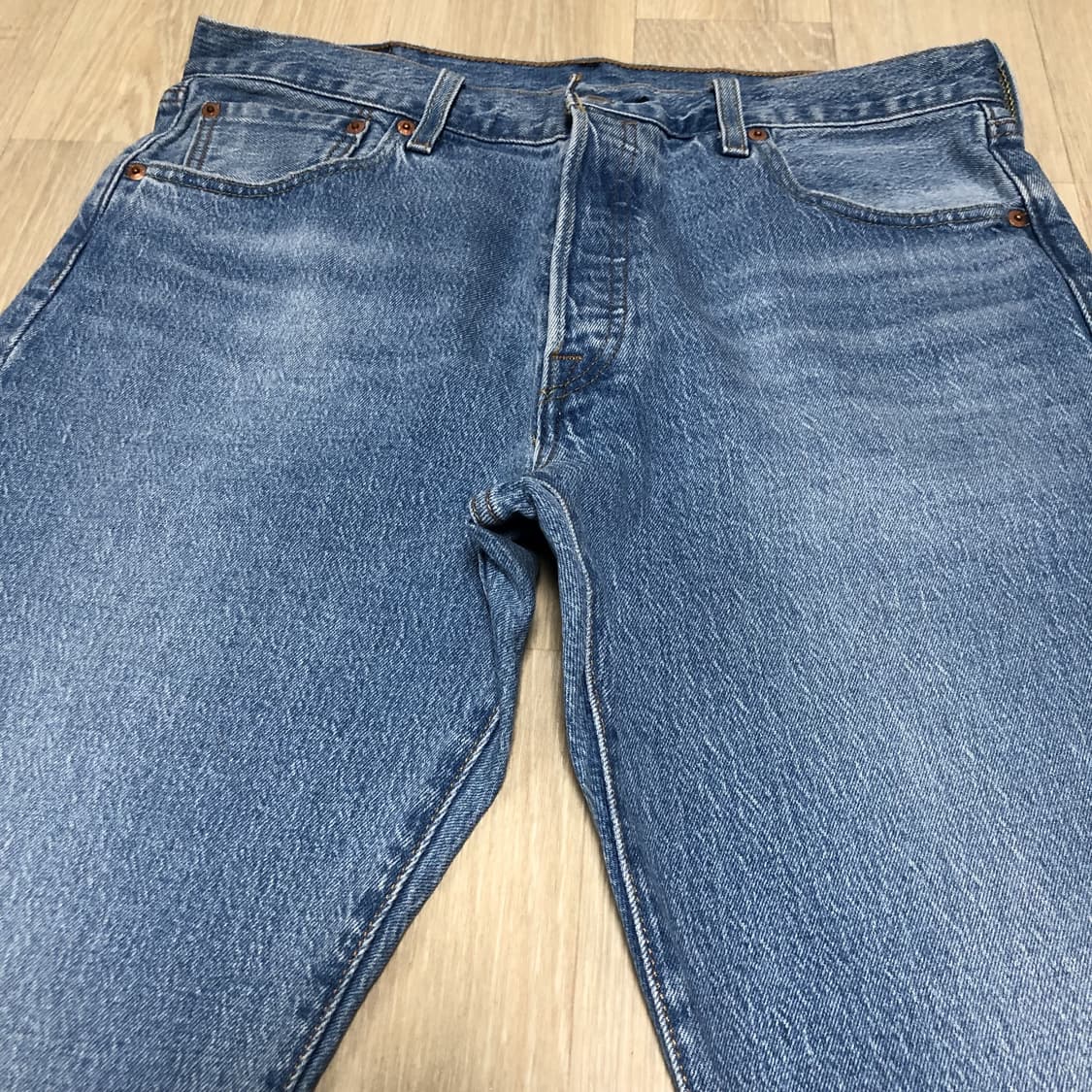 (33) 리바이스 Levi's 501 93 스트레이트핏 연청 데님 상품이미지4