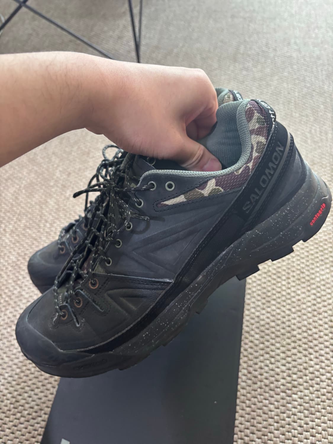 280) 살로몬 x 칼하트 WIP X-Alp 블랙 상품이미지3