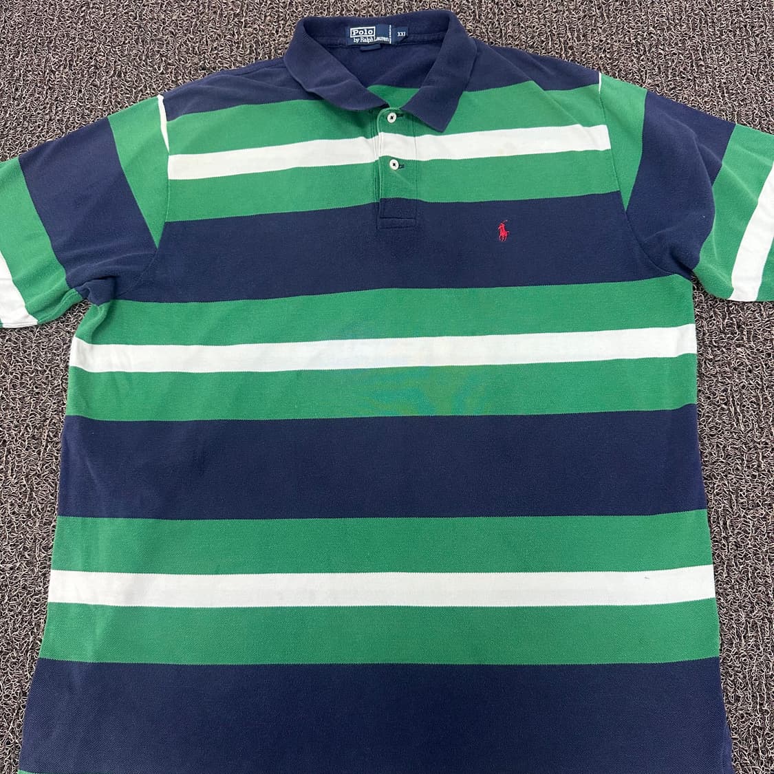 POLO 폴로 랄프로렌 스트라이프 반팔티셔츠 2XL 상품이미지2
