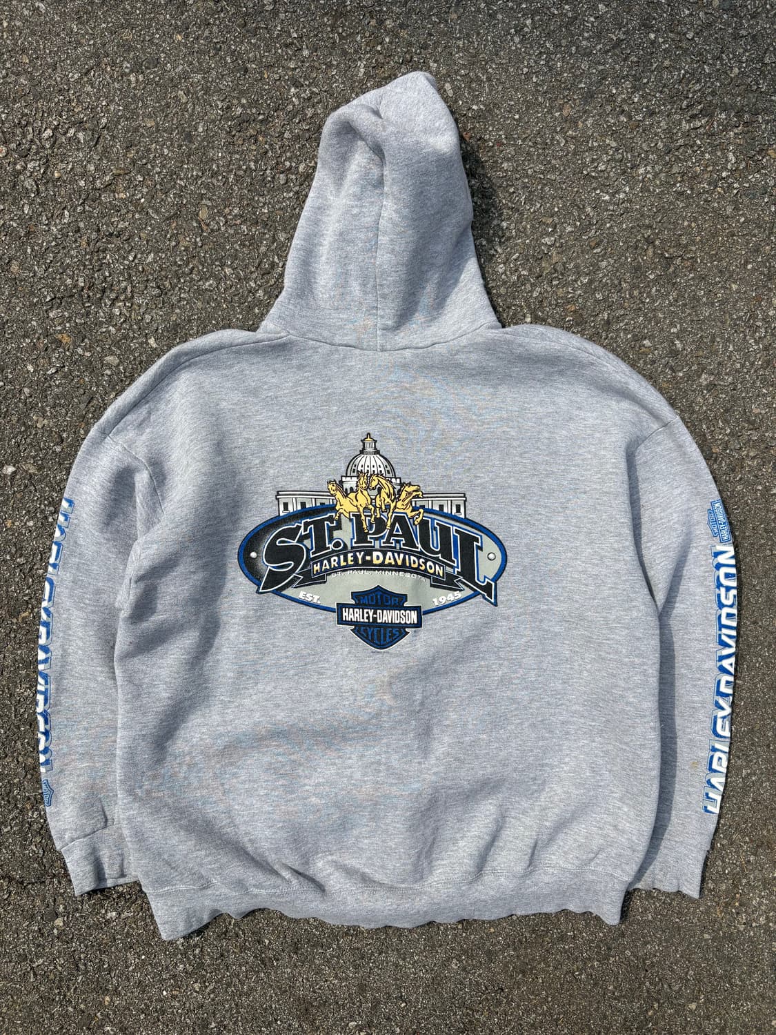 00s 할리데이비슨 후드집업 B221 상품이미지10