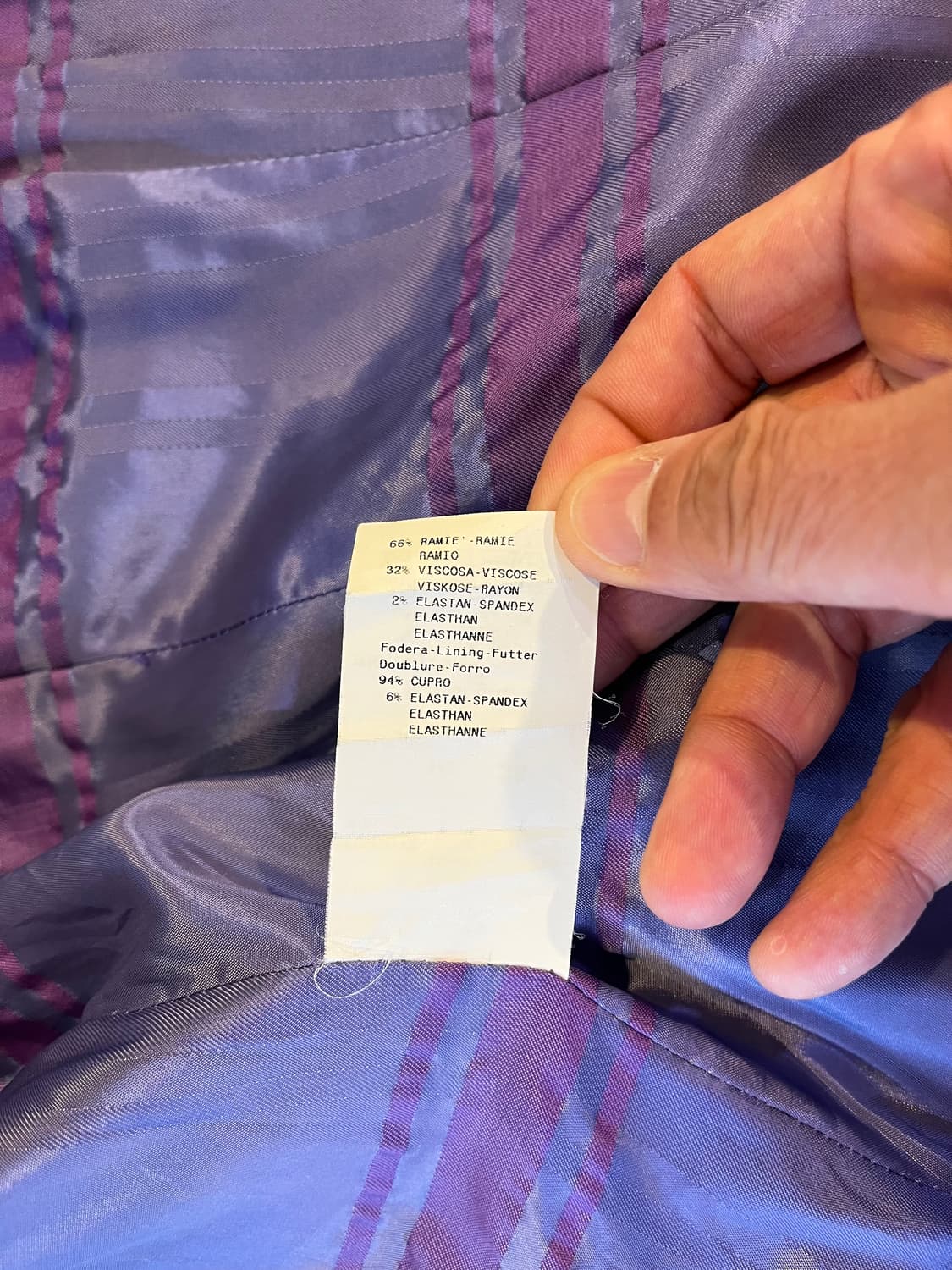 엠포리오 아르마니 린넨 혼방 자켓(이탈리아제) 상품이미지8