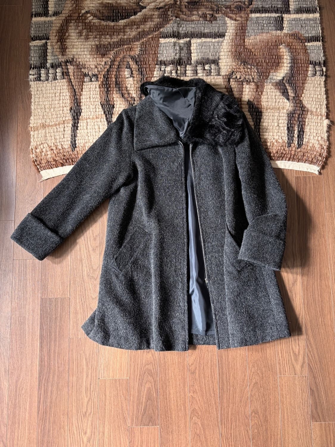 2-way zip-up coat 상품이미지1