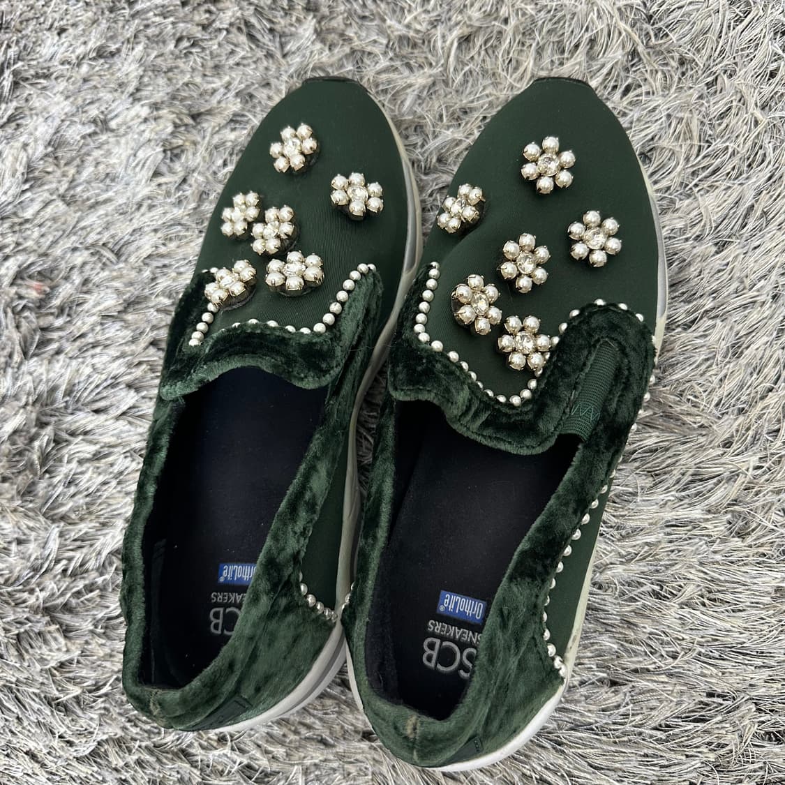 슈콤마보니 여자 슬립온 운동화 신발 245 상품이미지7