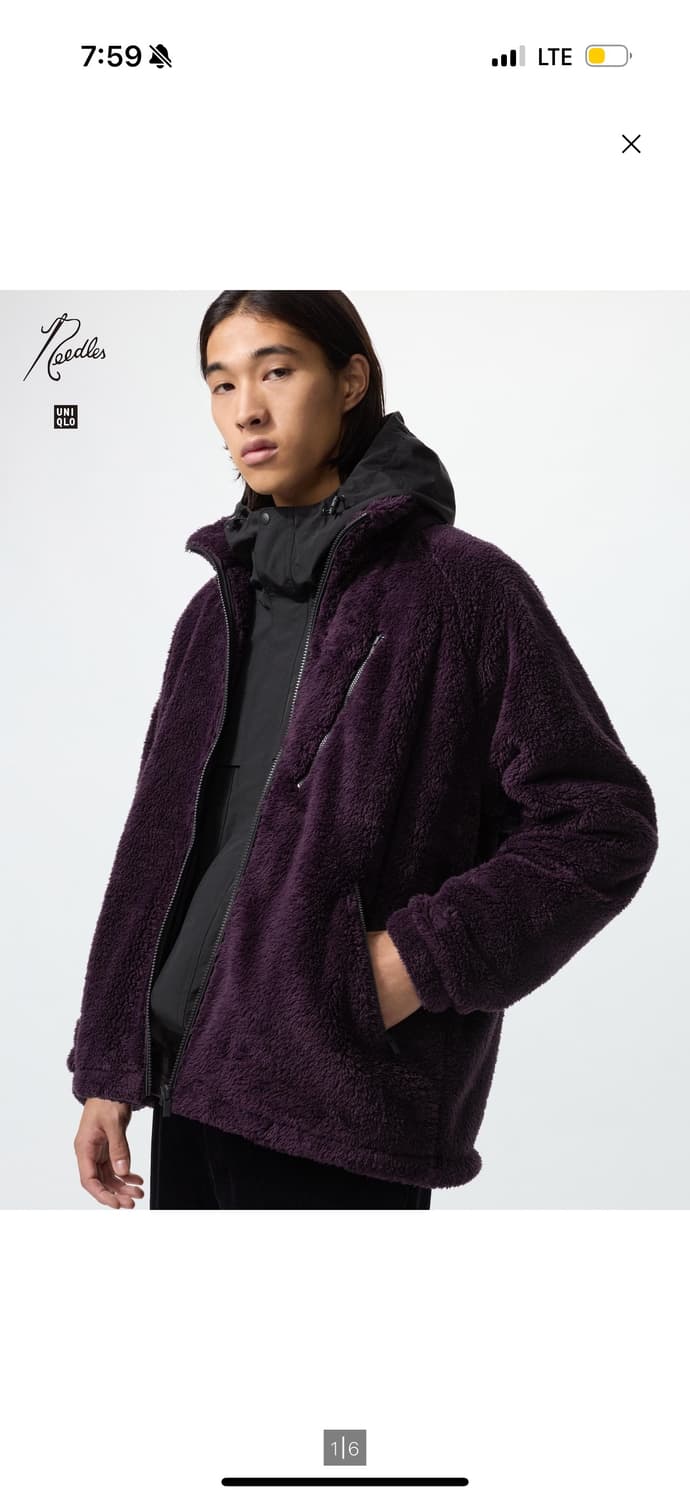 유니클로 니들스 후리스 M 상품이미지1