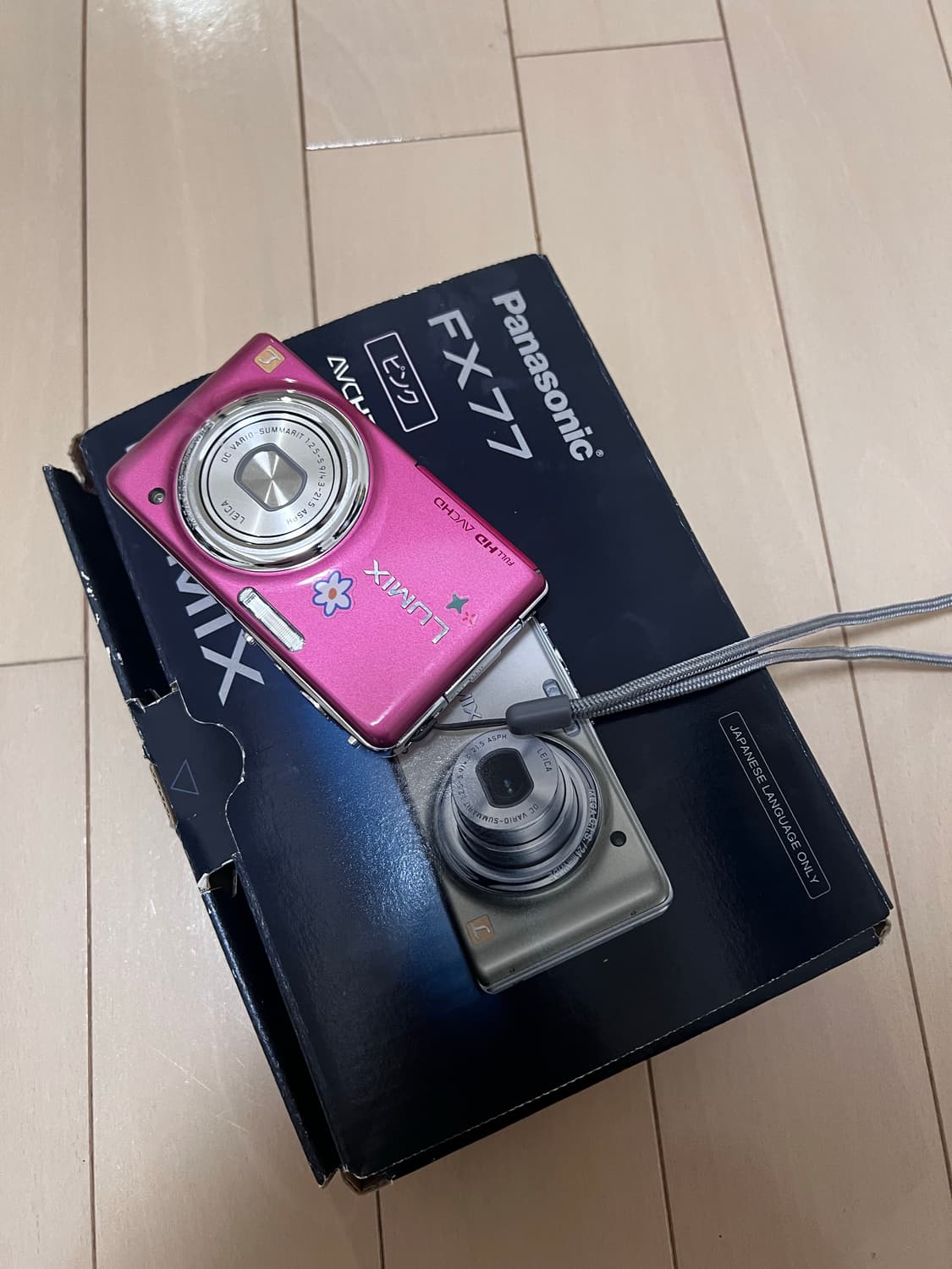 빈티지디카 루믹스 fx77 라이카 렌즈 ss 급 풀박스 (일본어 지원)  상품이미지1