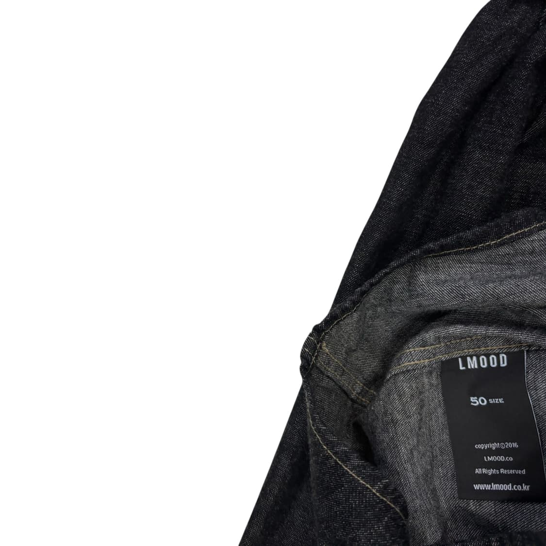 엘무드 인디고 데님 웨스턴 셔츠 상품이미지4