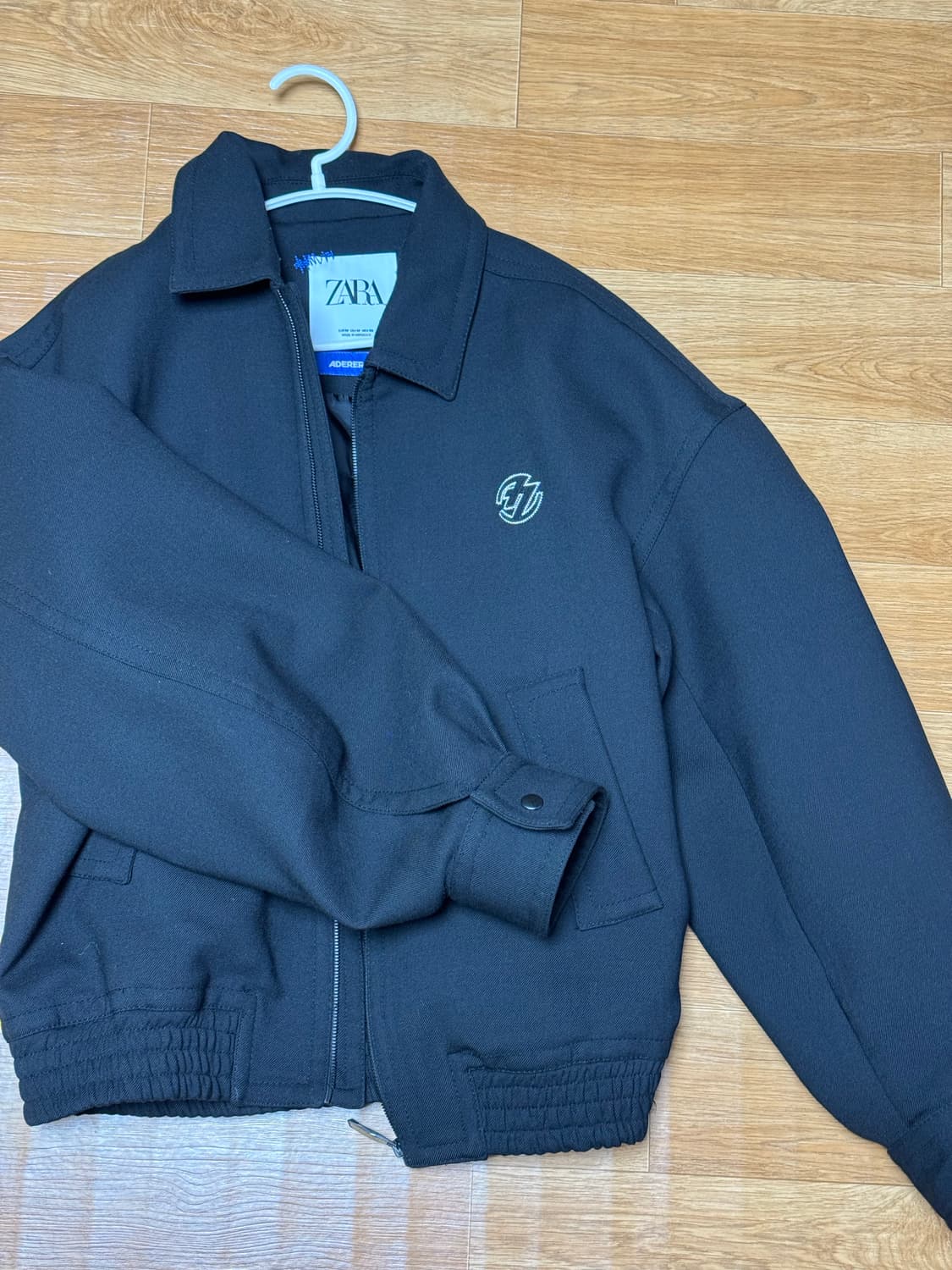 자라 아더에러 칼라 봄버 자켓 블랙 m (105정도) 상품이미지3