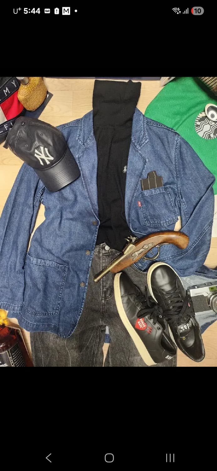(새상품)LEVIS 데님 자켓 청 청자켓 리바이스 상품이미지1