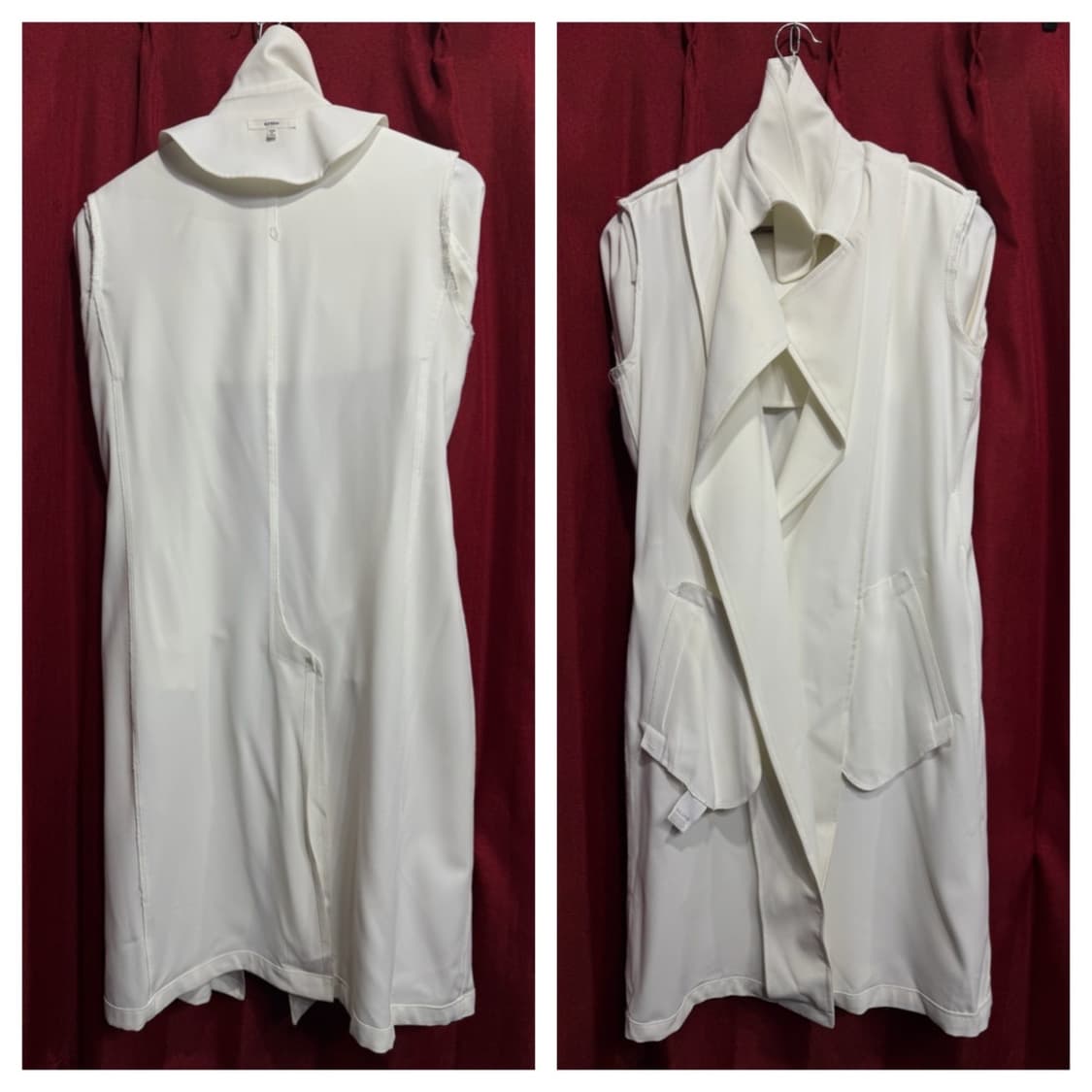 블라썸 흰색 화이트트렌치코트 55/44 상품이미지5