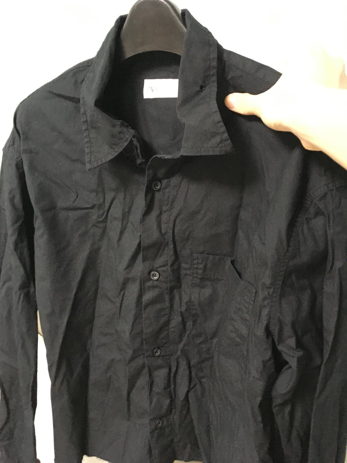 자라 크롭 셔츠 상품이미지2