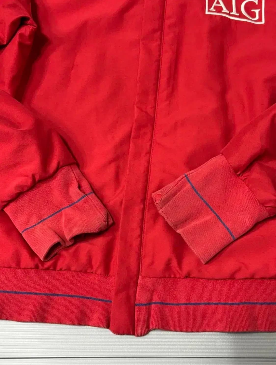 나이키 맨유 바람막이 자켓 레드 M 상품이미지4