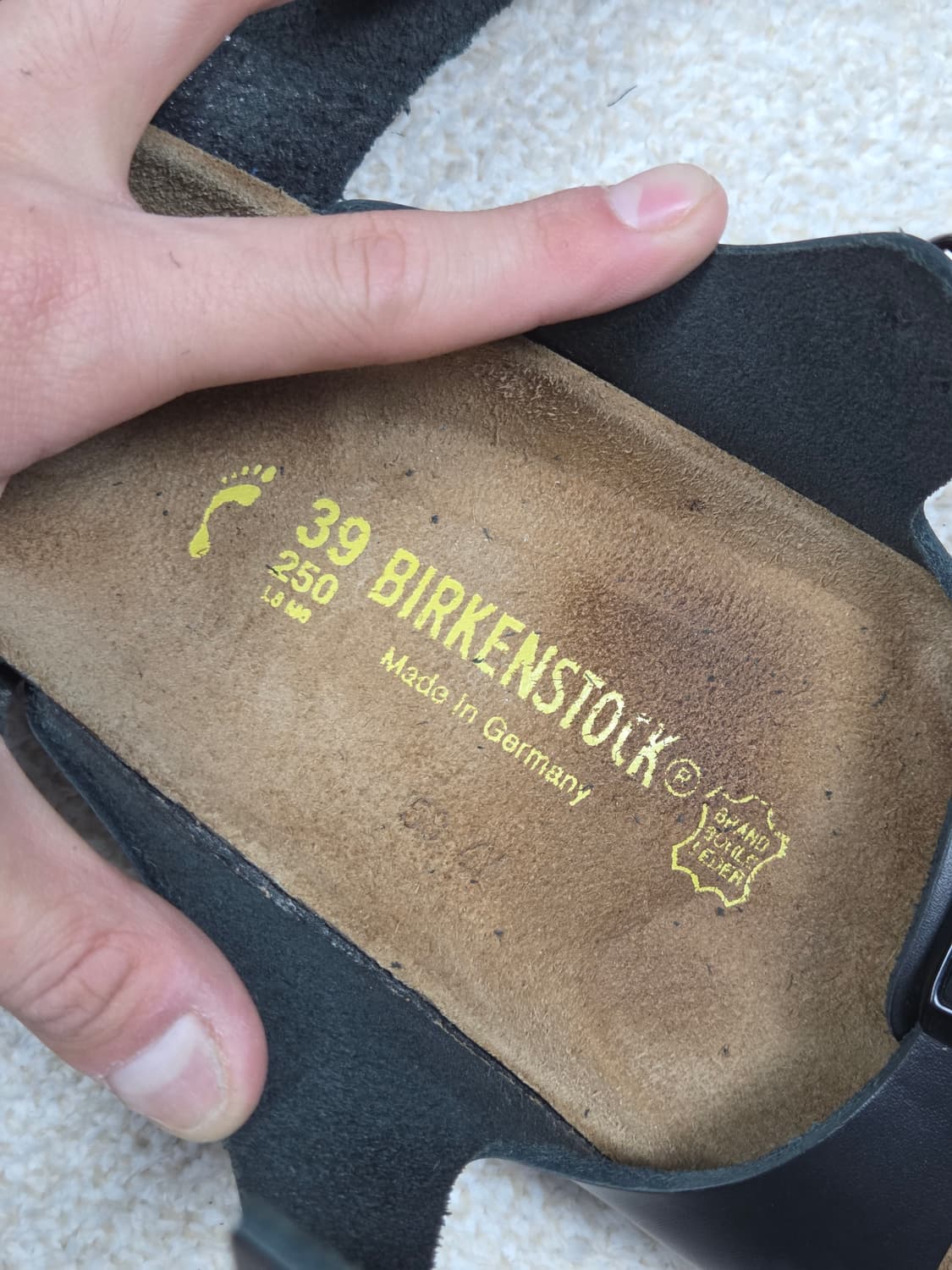 [버켄스탁] 아테네 레더 샌들 | 00227 상품이미지8