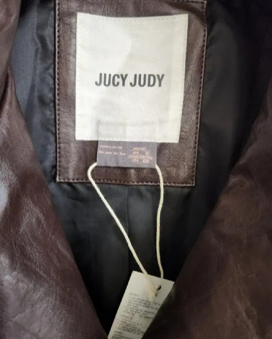 (새상품)쥬시쥬디 레더자켓 프리사이즈 상품이미지4