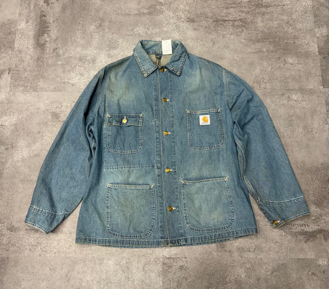 90s 칼하트 데님 초어 자켓 상품이미지1