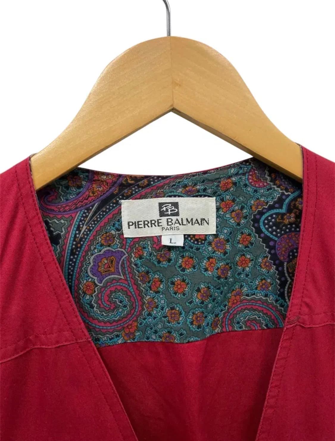 Pierre Balmain 빈티지 아웃도어 베스트 L 상품이미지5