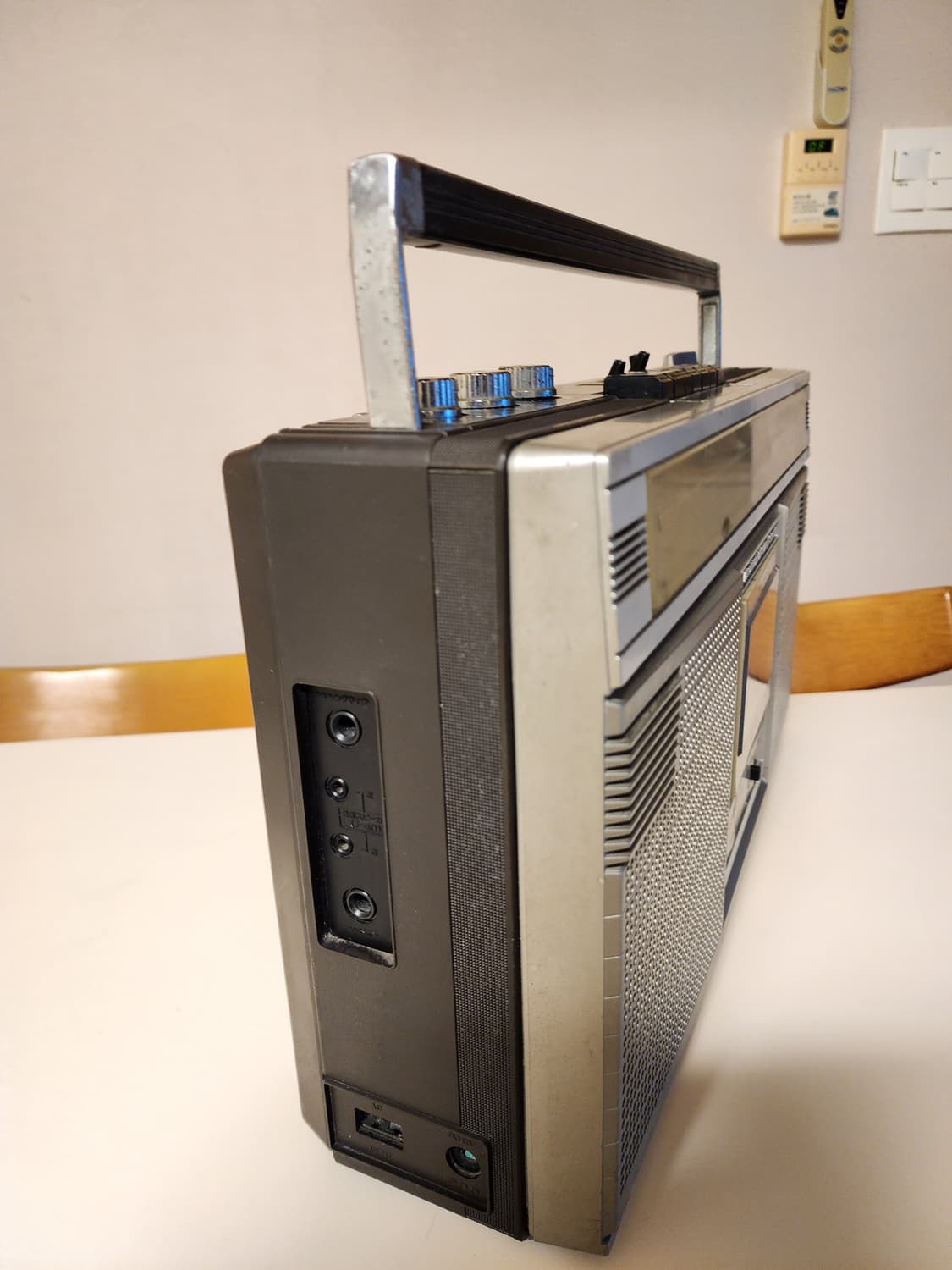 70년대 일본 샤프 빈티지 카세트 플레이어 GF-208ST  상품이미지6