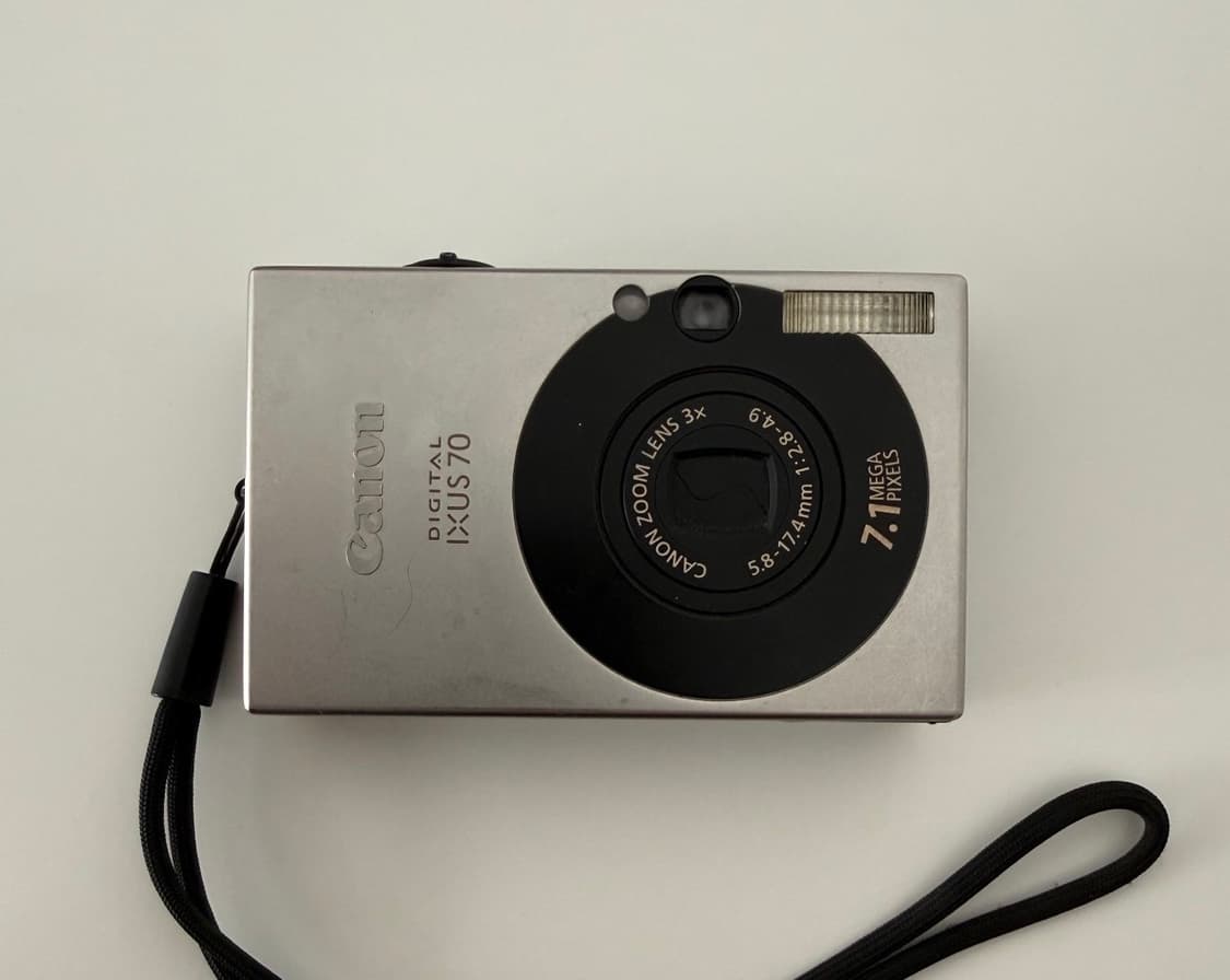 캐논 익서스 70 CANON IXUS 70 빈티지 디지털카메라 디카 상품이미지6