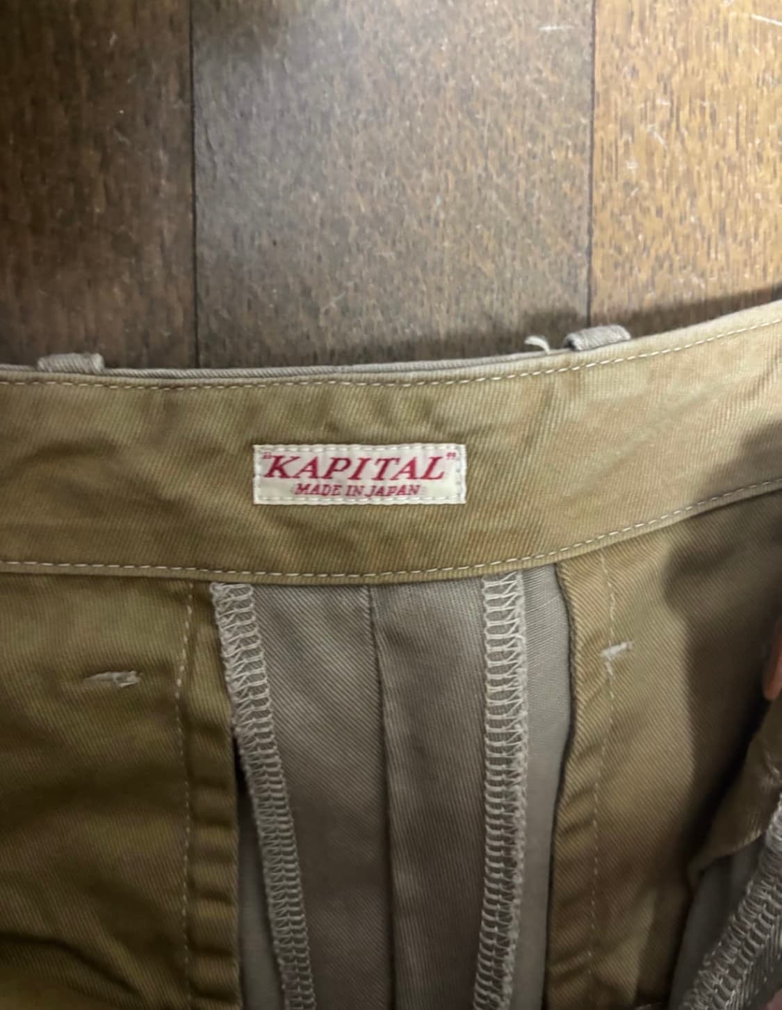 캐피탈 nime 치노 팬츠 베이지 2사이즈 상품이미지3