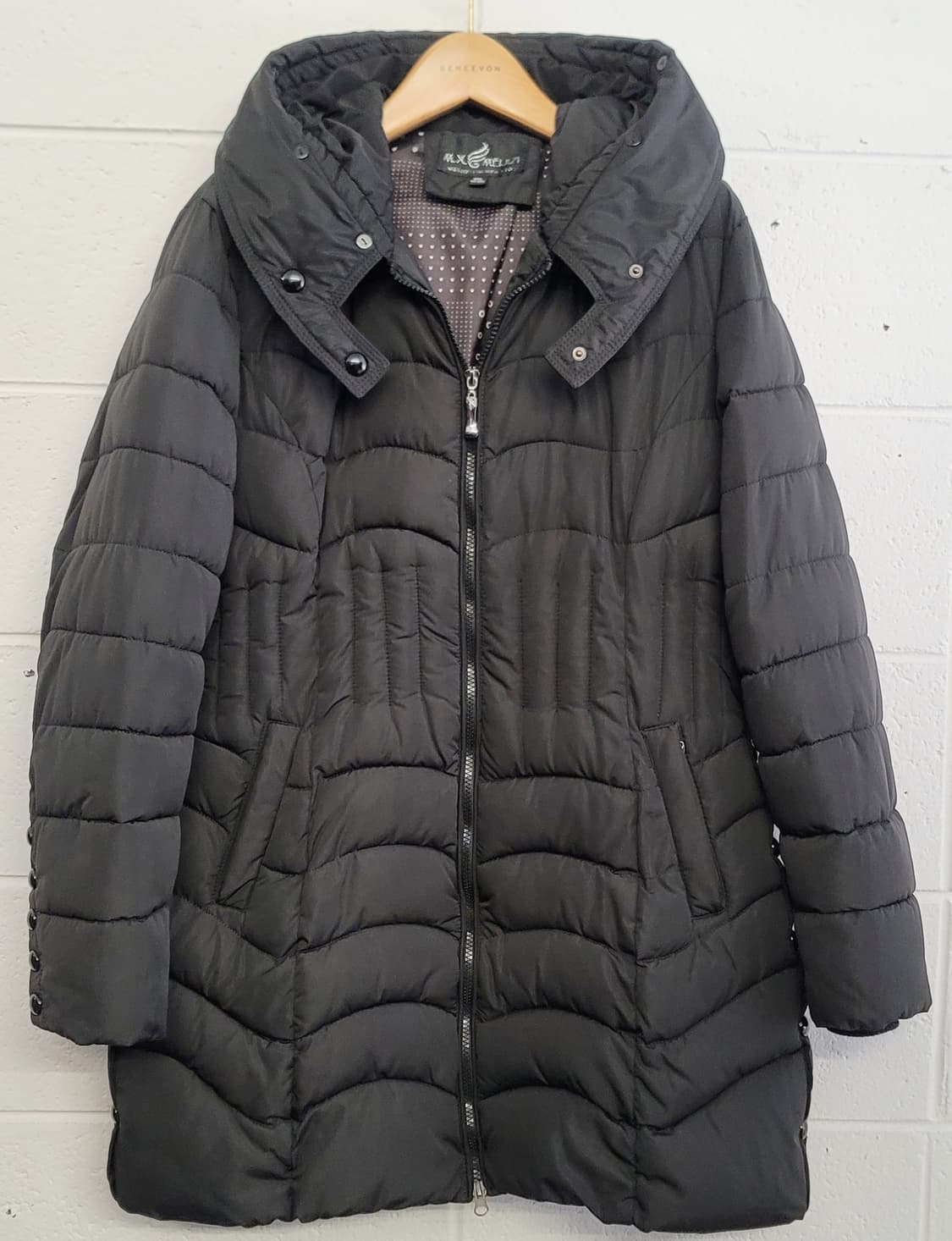 M.X MEIJIZ(여성용) 2웨이지퍼 후드경량패딩 코트자켓(점퍼) 판매 상품이미지2