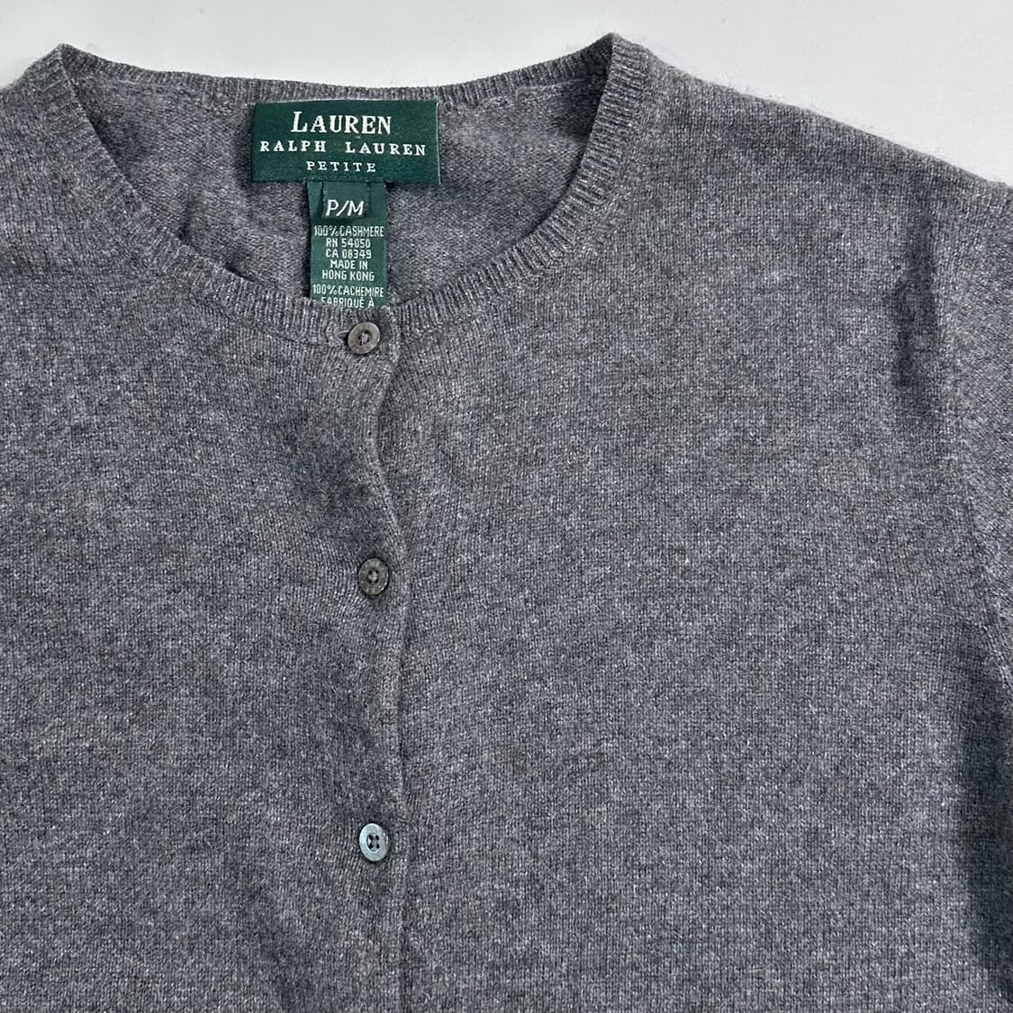 로렌 랄프로렌 캐시미어 유넥 가디건 상품이미지4