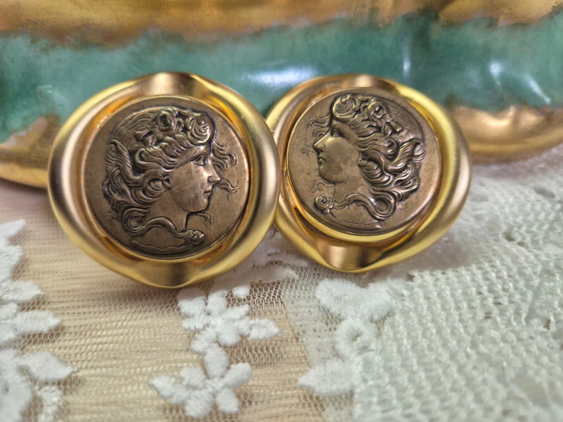 빈티지 Olala 클립온 귀걸이  상품이미지1