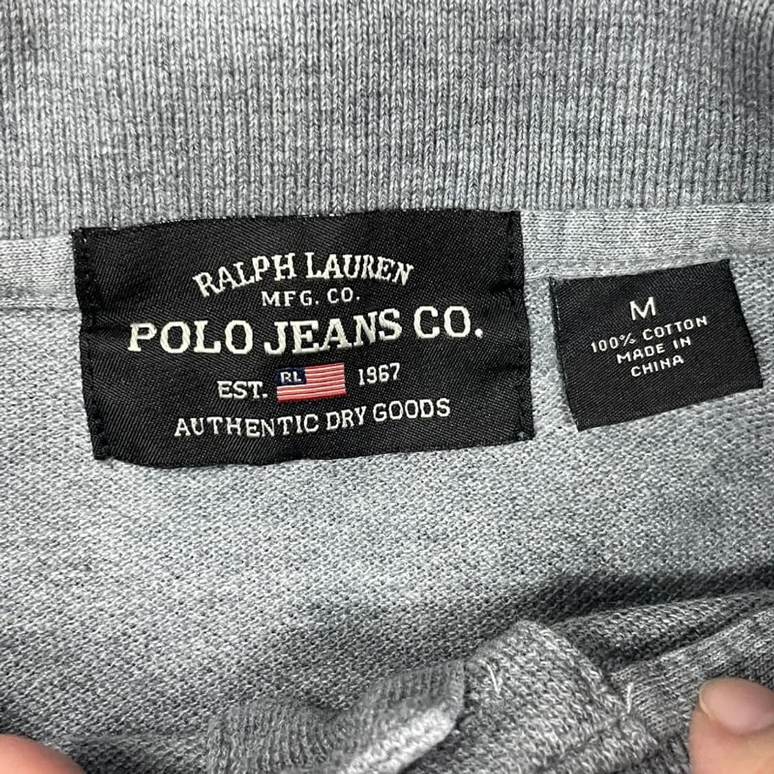 폴로 진스 랄프로렌 로고 패치 카라넥 티셔츠 v0344 상품이미지8