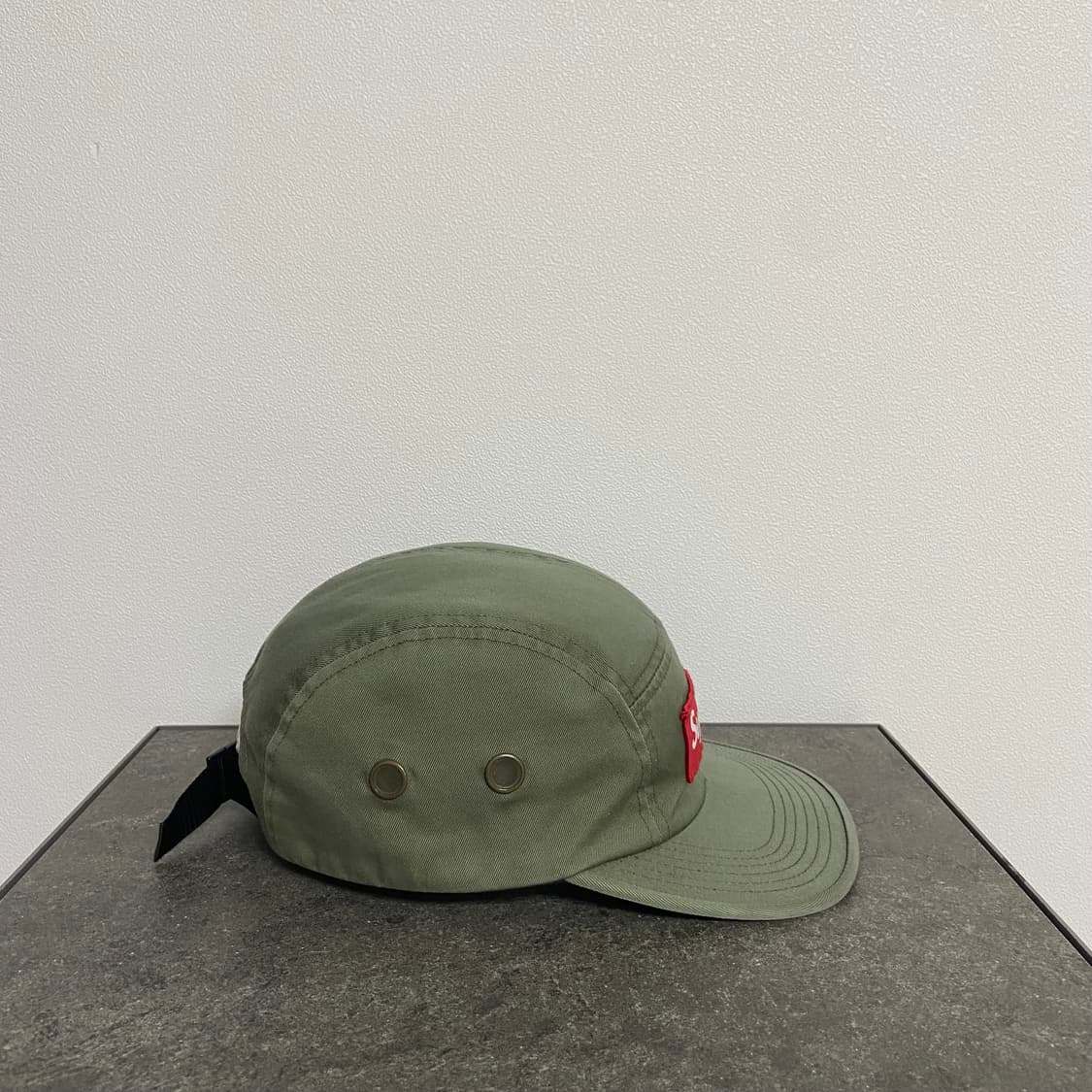 (OS) 슈프림 박스로고 캠프캡 모자 밀리터리 카키 상품이미지3