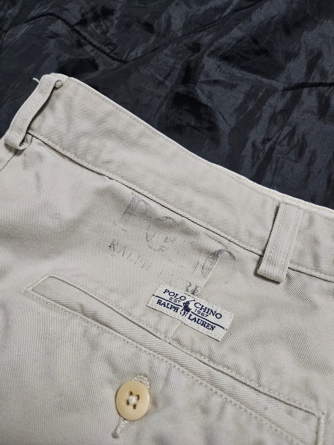 폴로랄프로렌 90s usa 코튼 치노 팬츠 30 상품이미지8