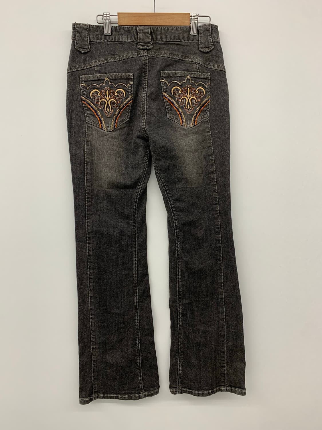 재패니즈 흑청 슬림핏 데님 상품이미지4