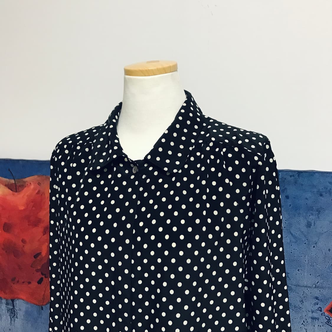 B10) Leilian Japan vintage Blouse 상품이미지5