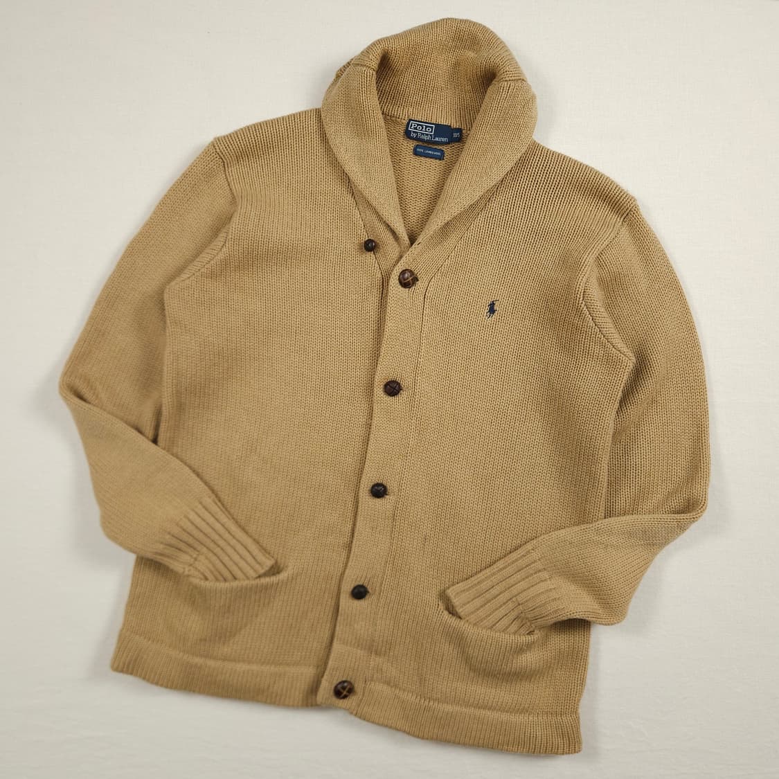 XL(105) 폴로 랄프로렌 숄더넥 니트 아우터 상품이미지2