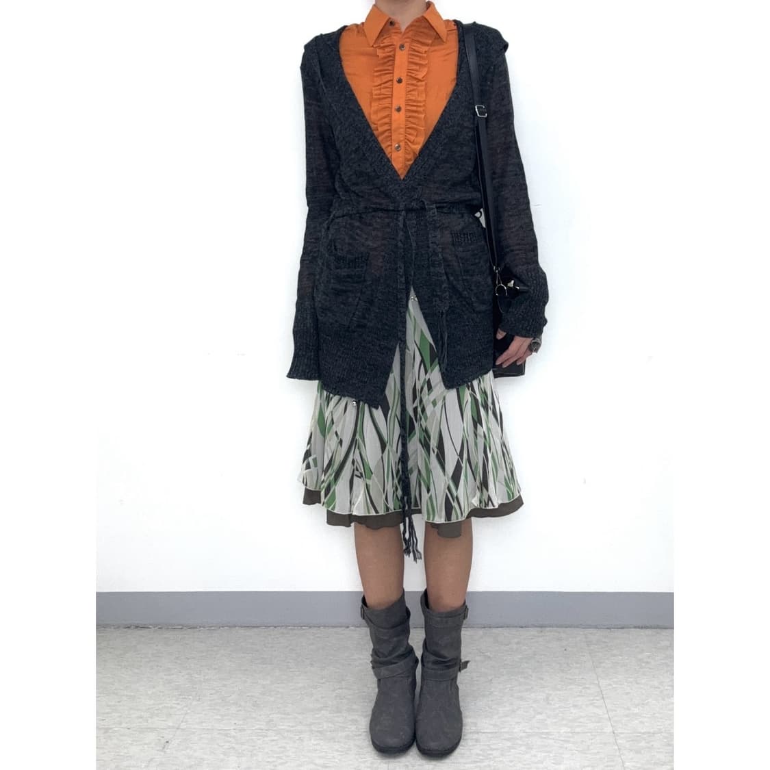 빈티지 플리츠 블라우스 상품이미지4