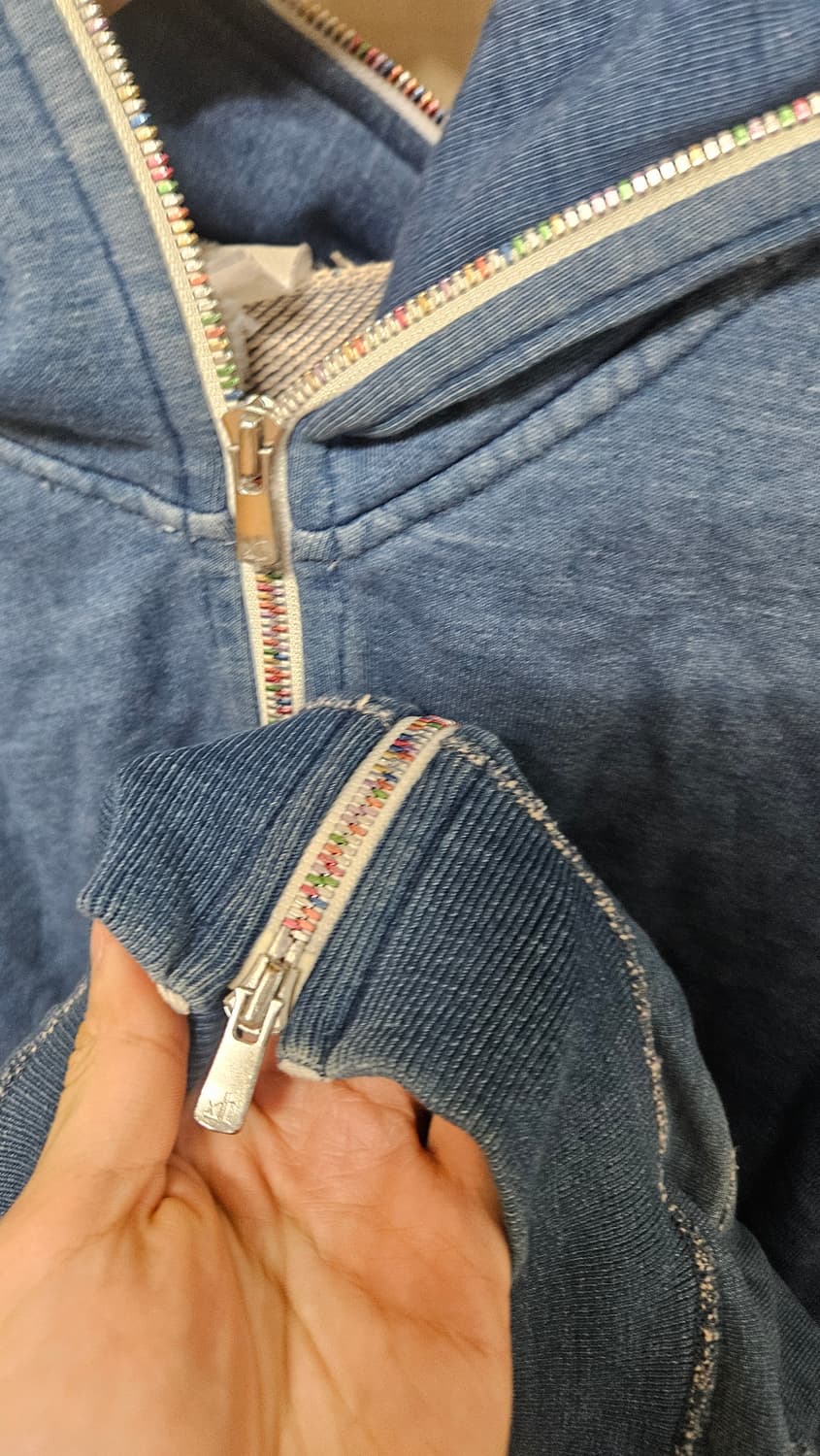 잭슨마티스 후드집업 인디고 L (실사이즈 95, m) 상품이미지3