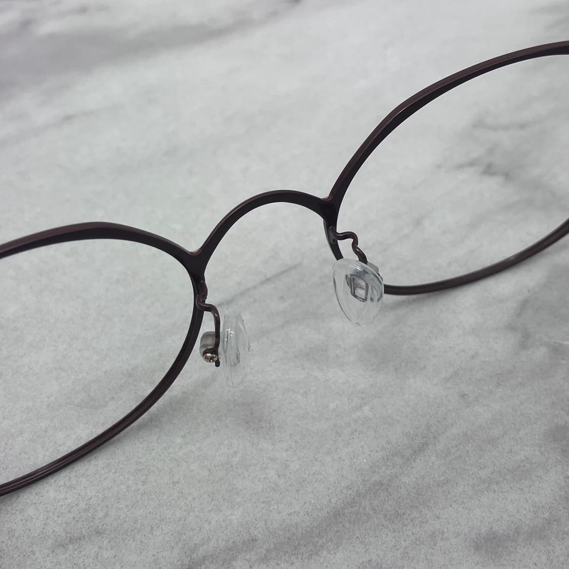 C69 크루세이드 Crusade 브라운 다각 오벌 메탈테 안경 상품이미지4