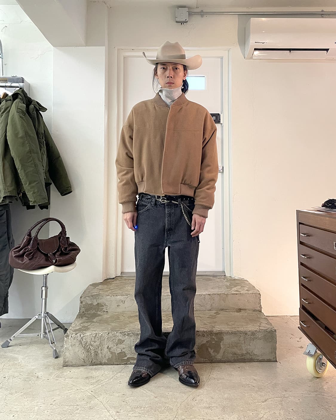 선씨 SUNSEA 19AW 라쿠다 블루종 2 상품이미지9