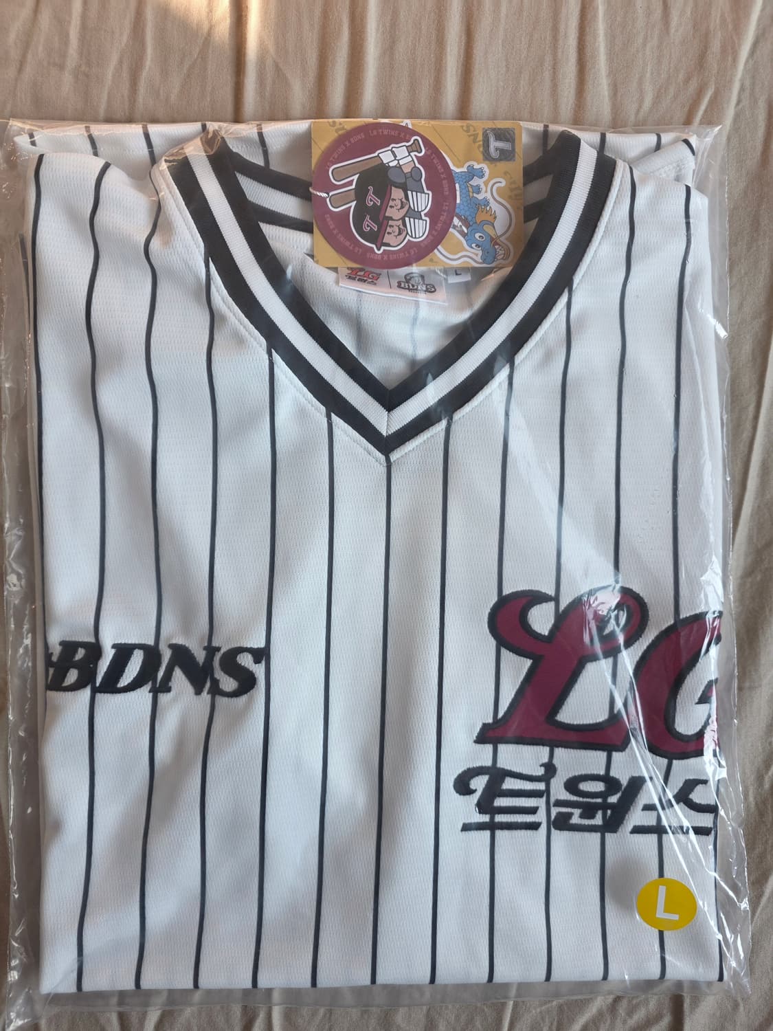 LG트윈스 빠더너스 1990s 유니폼 L 새상품 상품이미지1
