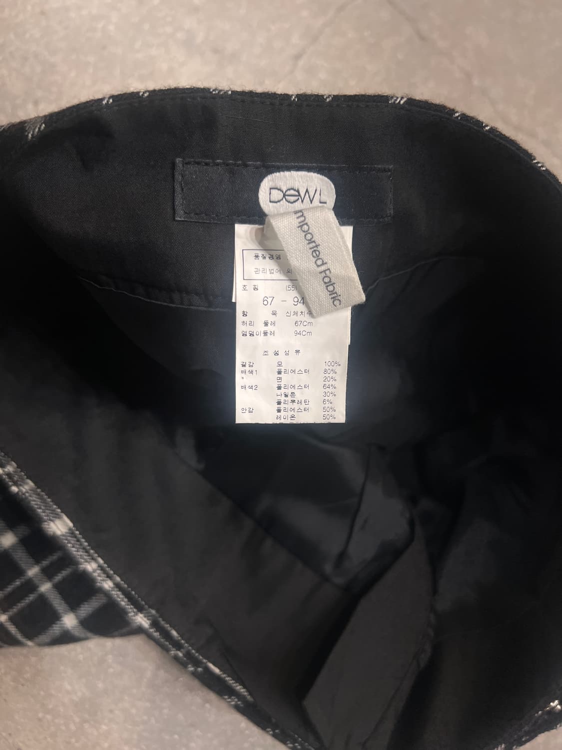 DeWL 울 미니 팬츠 상품이미지7