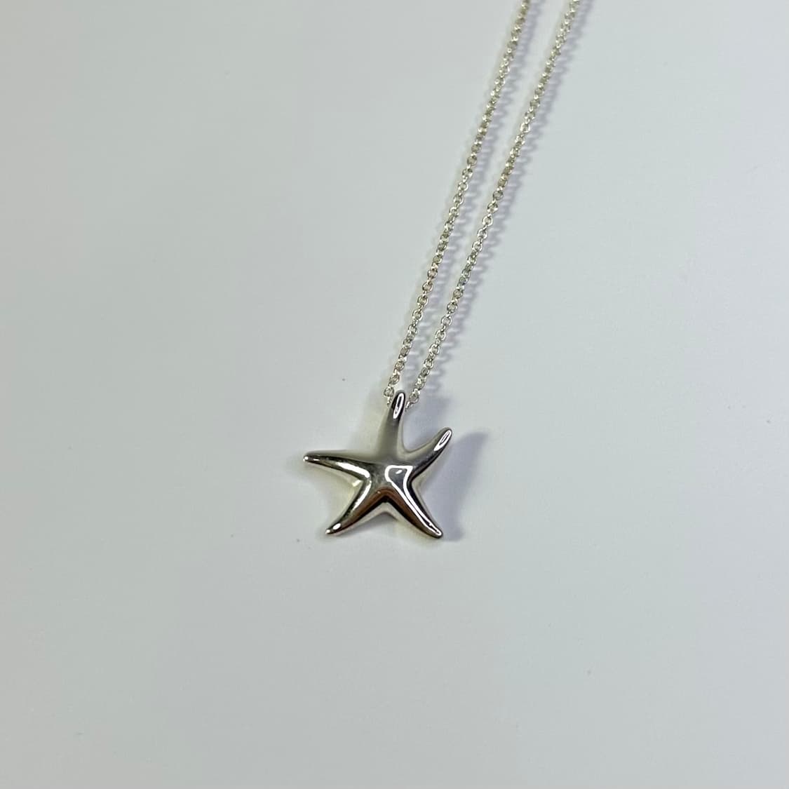 티파니앤코 엘사퍼레티 스타피쉬 펜던트 실버 목걸이 상품이미지2