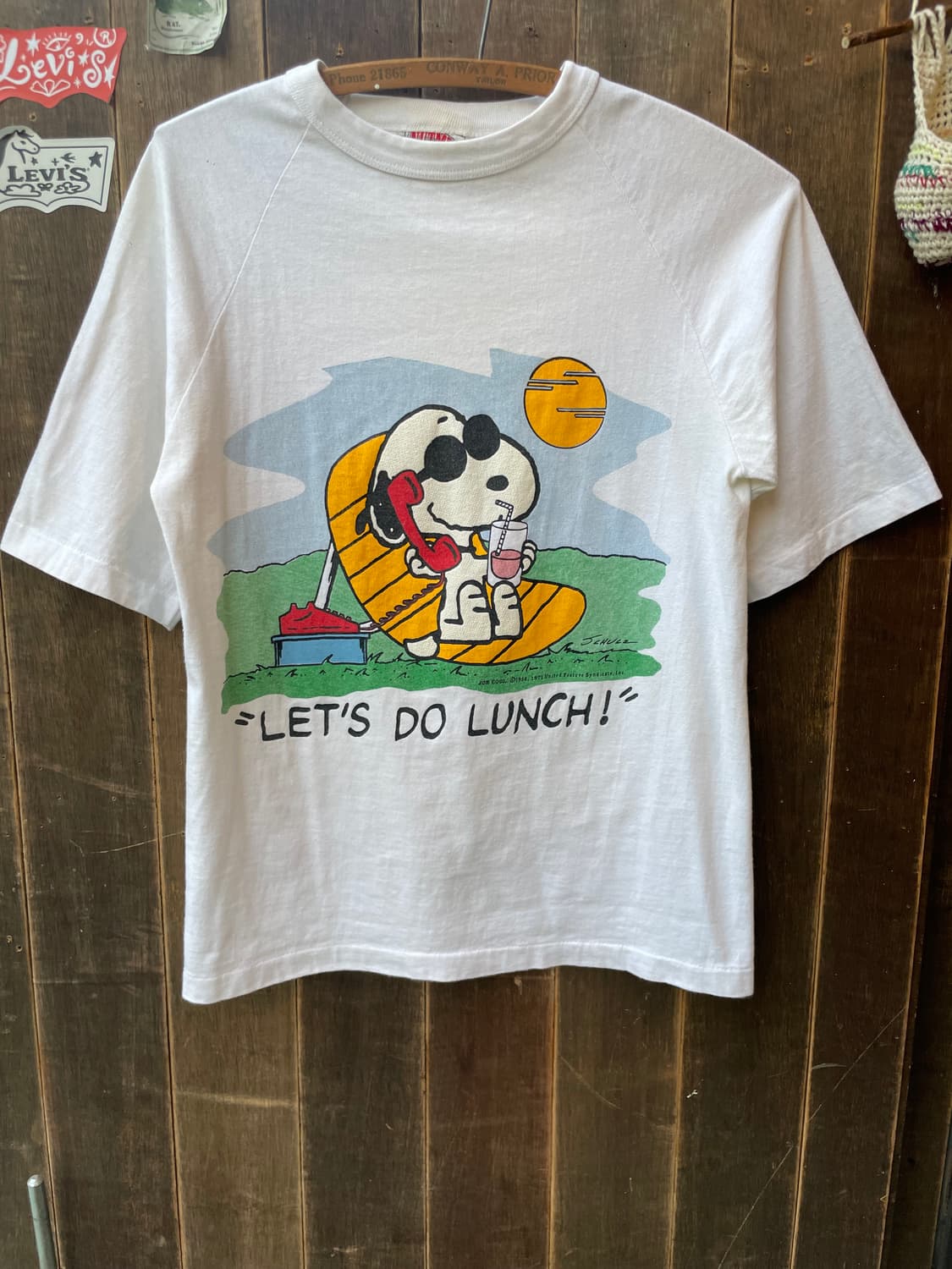 1990's Vintage Nutmeg Snoopy Tee 상품이미지1