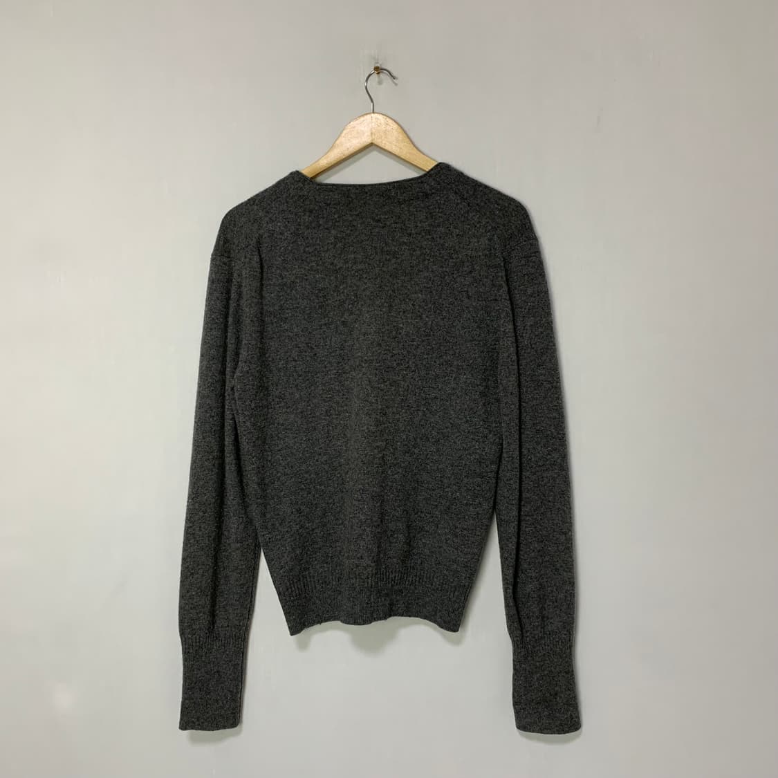 NEITHERS 네이더스 빈티지 그레이 브이넥 니트 가디건 3사이즈 상품이미지5