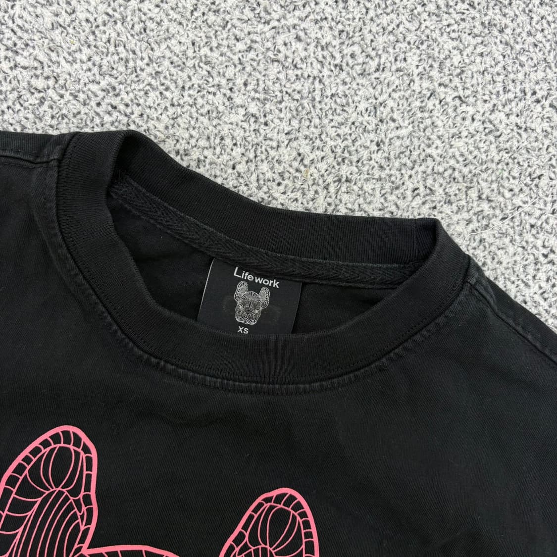 XS 라이크워크 불독 반팔 티셔츠 0420J 상품이미지2