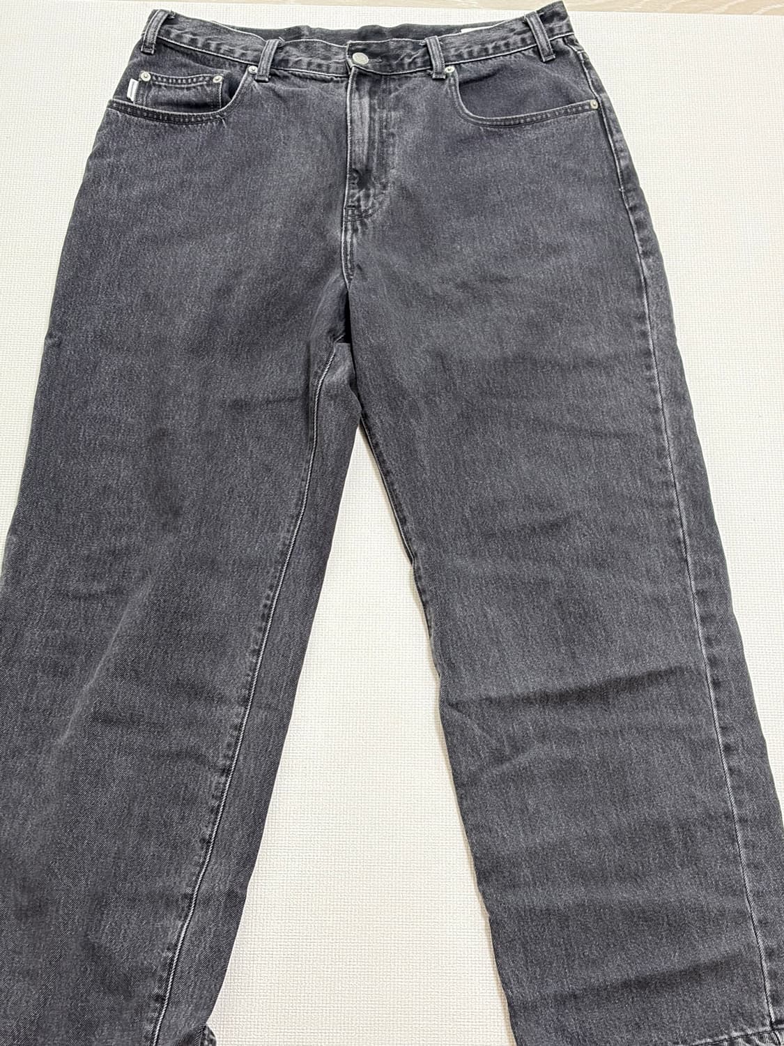 디스이즈네버댓 relaxed jeans 릴렉스드 진 블랙 XL 상품이미지1