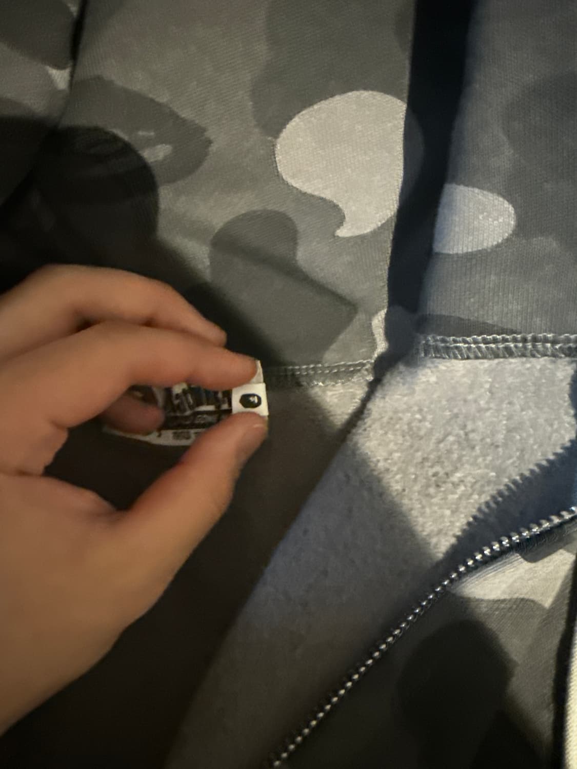 베이프 샤크 후드집업 흑계 상품이미지4