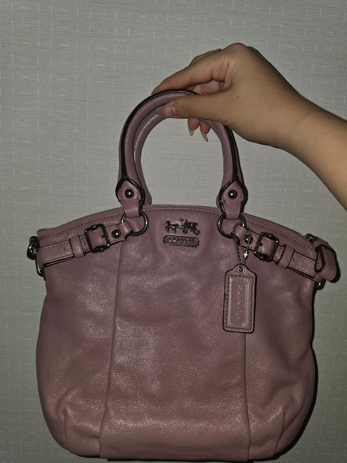 pink❤️coach pink cross bag 상품이미지1