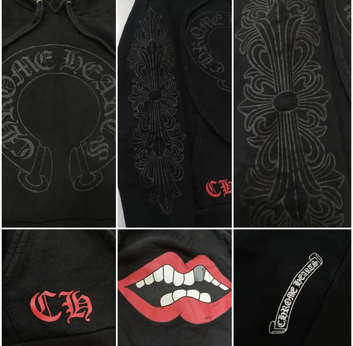 크롬하츠 립스팁스 후드 상품이미지3