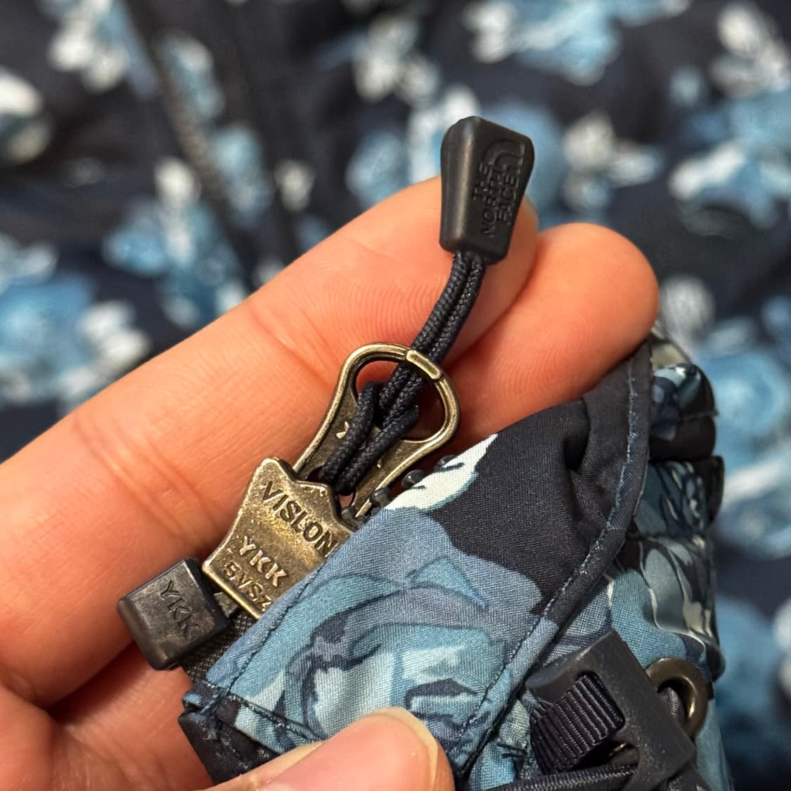 노스페이스 플라워 경량패딩 베스트 (S) 구스다운 상품이미지8