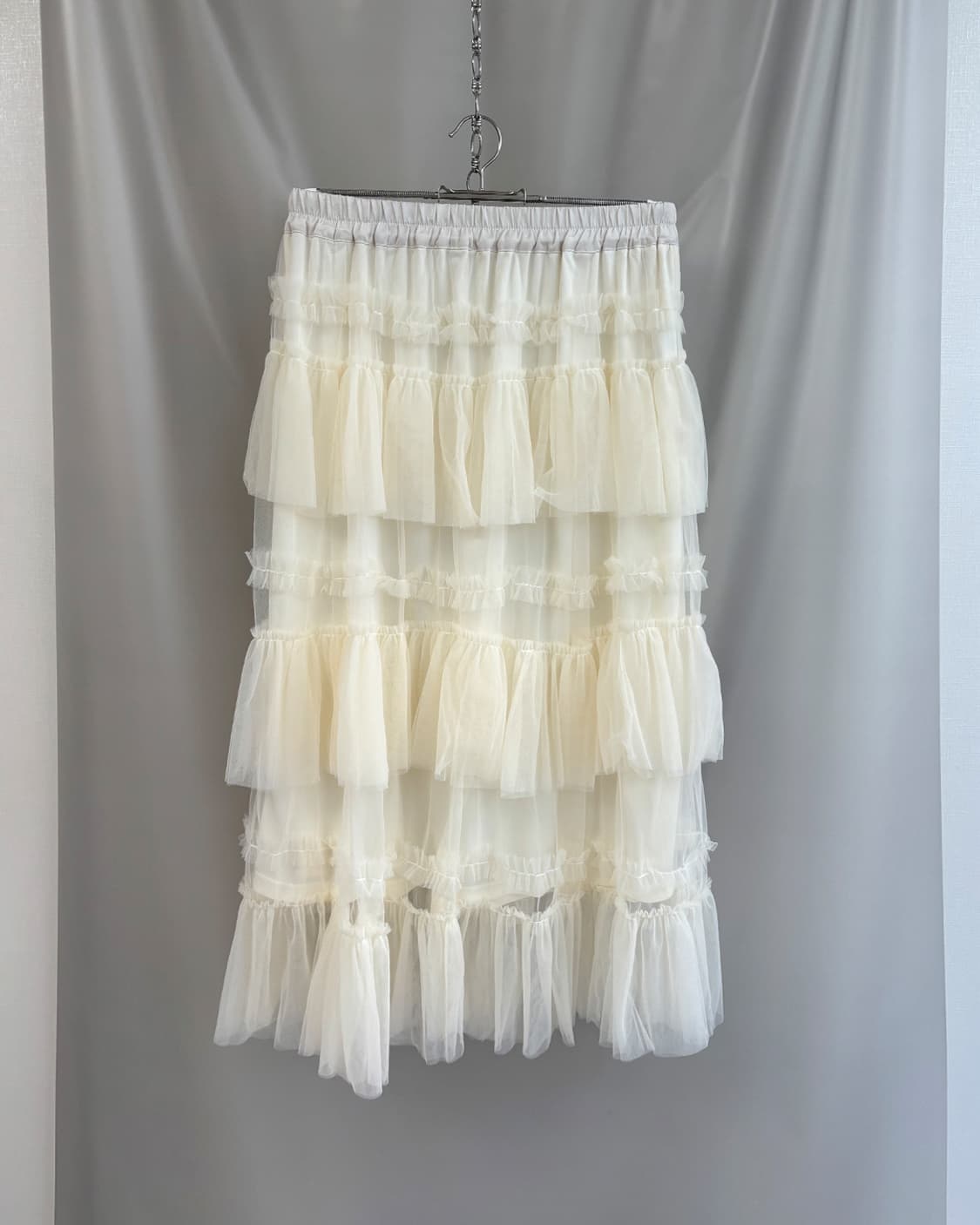 ELENCARE DUE edie tiered lovely skirt 상품이미지1